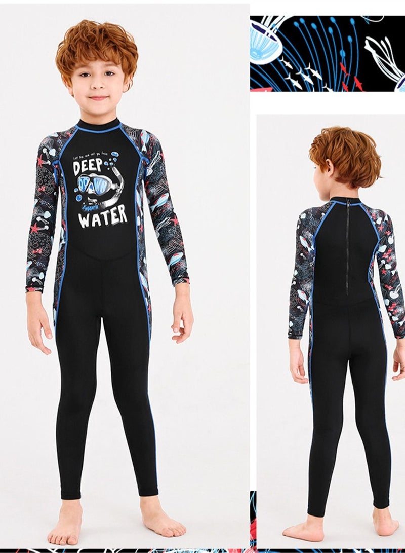 DIVE & SAIL Keep Warm Children Diving Suit Three-layer High Elastic Wetsuit For Boys - Image 2