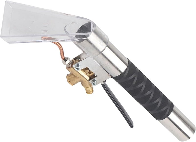 Hand Held Steam Cleaner, Carpet Extractor Extractor Hand Tool with Clear Handheld Carpet Cleaner Carpet Vac Extractor Attachment, Car Carpet Extractor for Carpet Car Sofa - Image 4