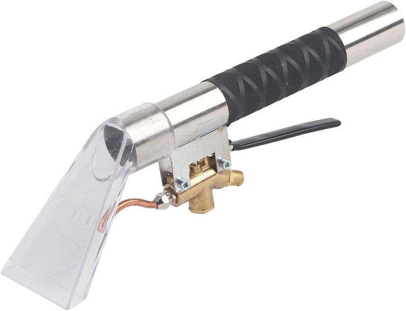Hand Held Steam Cleaner, Carpet Extractor Extractor Hand Tool with Clear Handheld Carpet Cleaner Carpet Vac Extractor Attachment, Car Carpet Extractor for Carpet Car Sofa - Image 1