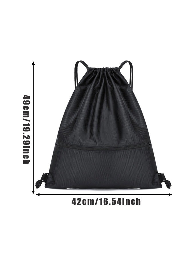 حقيبة الظهر الرياضية حقيبة الرياضة للنساء والرجال ، حقيبة الشاطئ ، حقيبة الظهر الخفيفة الوزن المقاومة للماء مع التخزين الخارجي - Image 2