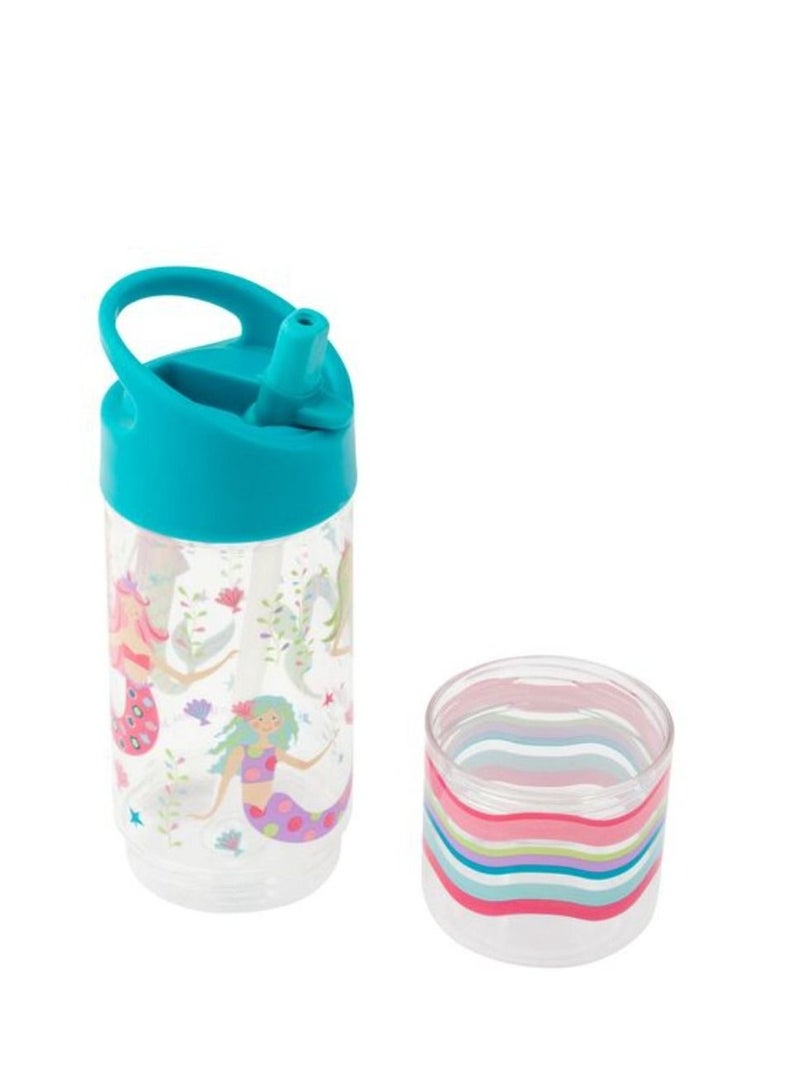 Stephen Joseph Kids Sip and Snack Bottle Mermaid - Image 3