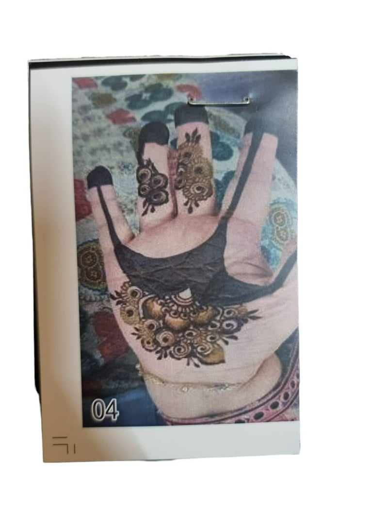 Henna Designs Mold Stickers for Hand For Eid , Weddings , Saudi National Day And Other Occasions - Image 2