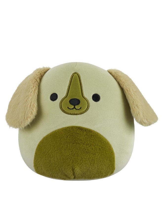 Squishmallows SQCR - Little Plush (7.5" Squishmallows) (Brad - Green Retriever W/Fuzzy Belly) - Image 1