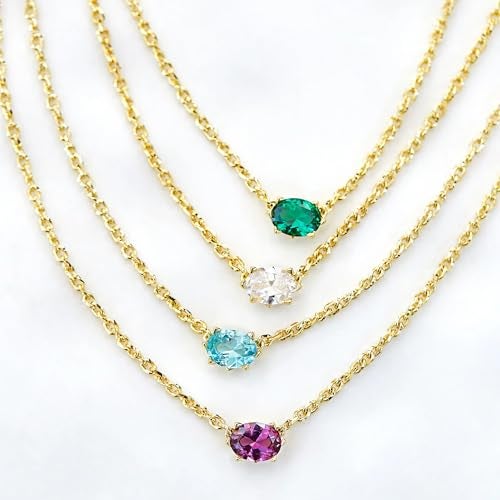 Kendra Scott قلادة كيندرا سكوت كايلين مطلية بالذهب عيار 14 في كريستال أخضر، مجوهرات عصرية للنساء - Image 3
