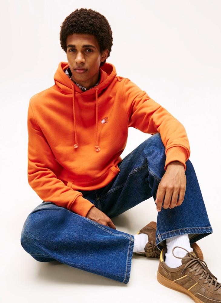 TOMMY JEANS Tonal Tommy Badge Hoody - Image 3