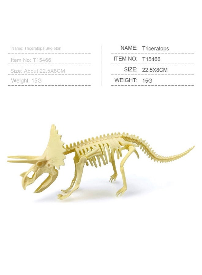 نيبمينينت مجموعة أدوات الحفر الأثرية للأطفال - هياكل عظمية ديناصورات 7 قطع