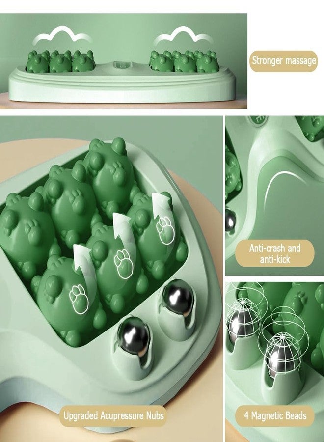 Styxon Portable Double Foot Massage Roller,Plantar Fasciitis Relief, Dual Foot Acupressure Therapy for Stress Relief and Improved Circulation, Portable Reflexology Tool for Home and Office Use | Multicolor - Image 4