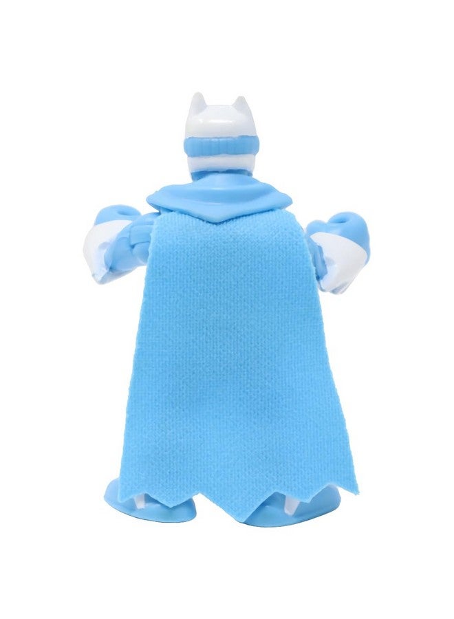 Imaginext Replacement Part for Collectible Fisher-Price Inspired by DC Superfriends Playset P8086 - Replacement Poseable Arctic Batman Figure with Blue and White Suit - Image 3