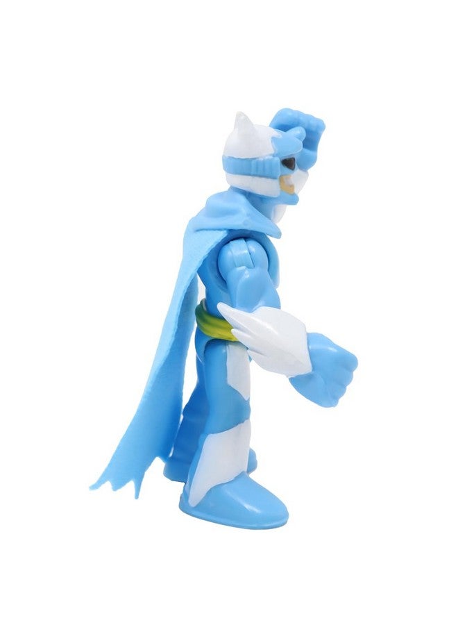 Imaginext Replacement Part for Collectible Fisher-Price Inspired by DC Superfriends Playset P8086 - Replacement Poseable Arctic Batman Figure with Blue and White Suit - Image 2