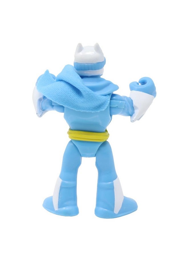 Imaginext Replacement Part for Collectible Fisher-Price Inspired by DC Superfriends Playset P8086 - Replacement Poseable Arctic Batman Figure with Blue and White Suit - Image 4