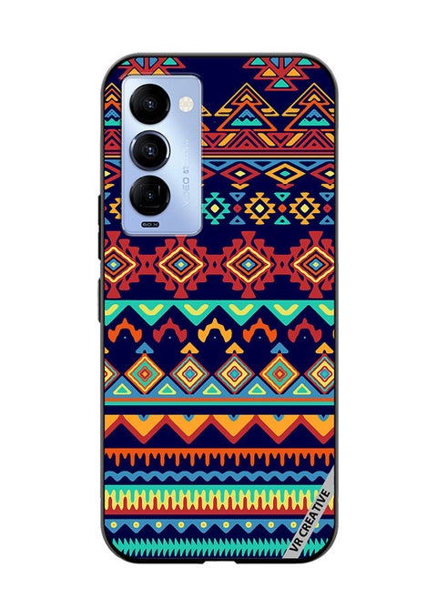 Protective Case Cover For Tecno Camon 18/18 P Texture Design Multicolour