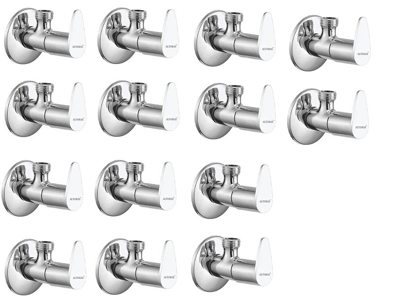 ALTURAS Alturas Stainless steel Jazz Angle Valve Chrome Plated_set of 14  - Image 1