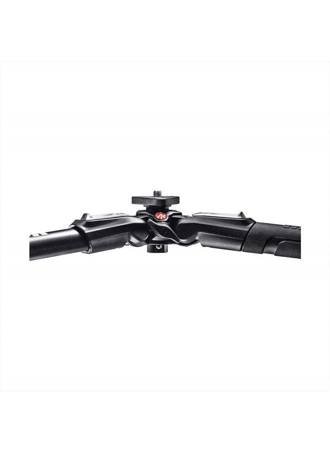 Manfrotto 190X Aluminum 3-Section Tripod Kit with XPRO Fluid Head (MK190X3-2W)  - Image 4