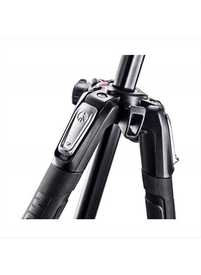 Manfrotto 190X Aluminum 3-Section Tripod Kit with XPRO Fluid Head (MK190X3-2W)  - Image 3