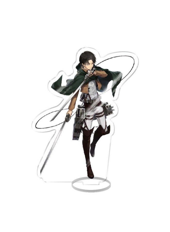 general Attack on Titan Liwell Acrylic Stand-up Desktop Ornaments trinkets Gifts for Family and Friends - Image 4