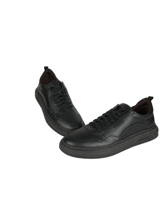 DEMOCRATA - 032-140 Democrata Mens Sneakers 240201-011 Black - Image 1