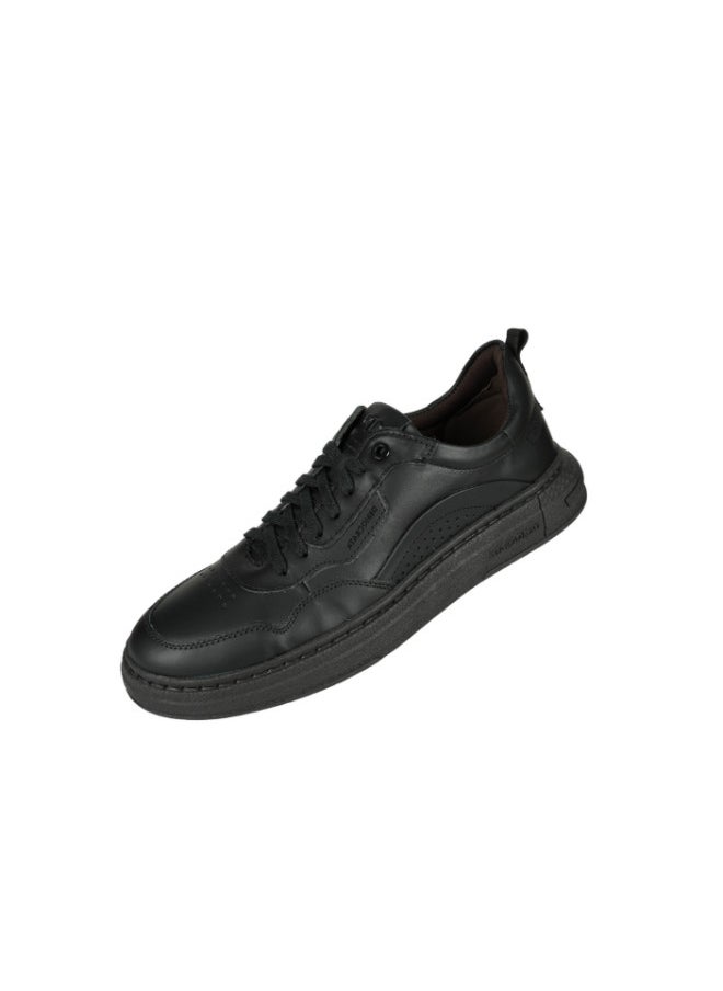 DEMOCRATA - 032-140 Democrata Mens Sneakers 240201-011 Black - Image 1