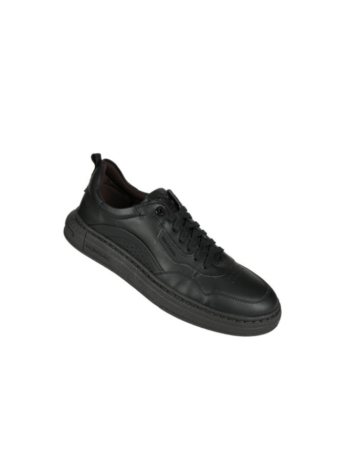 DEMOCRATA - 032-140 Democrata Mens Sneakers 240201-011 Black - Image 1