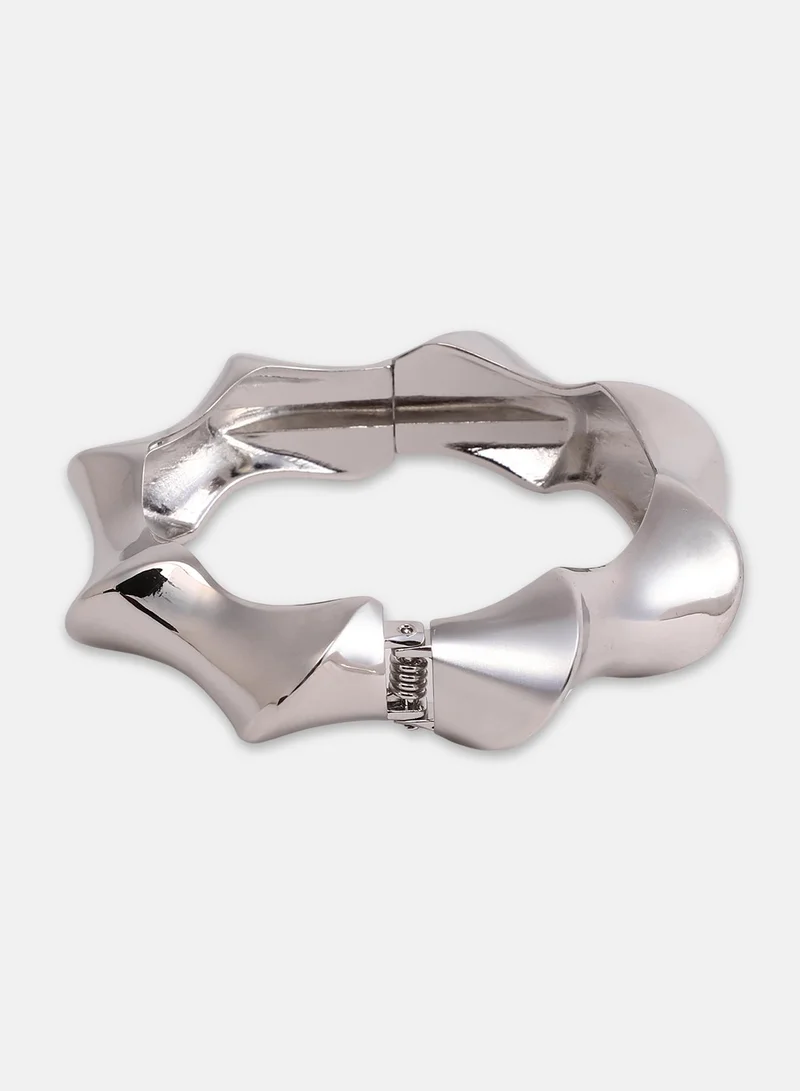 SOHI Chunky-Twist Bangle Artificial Bracelet Jewellery