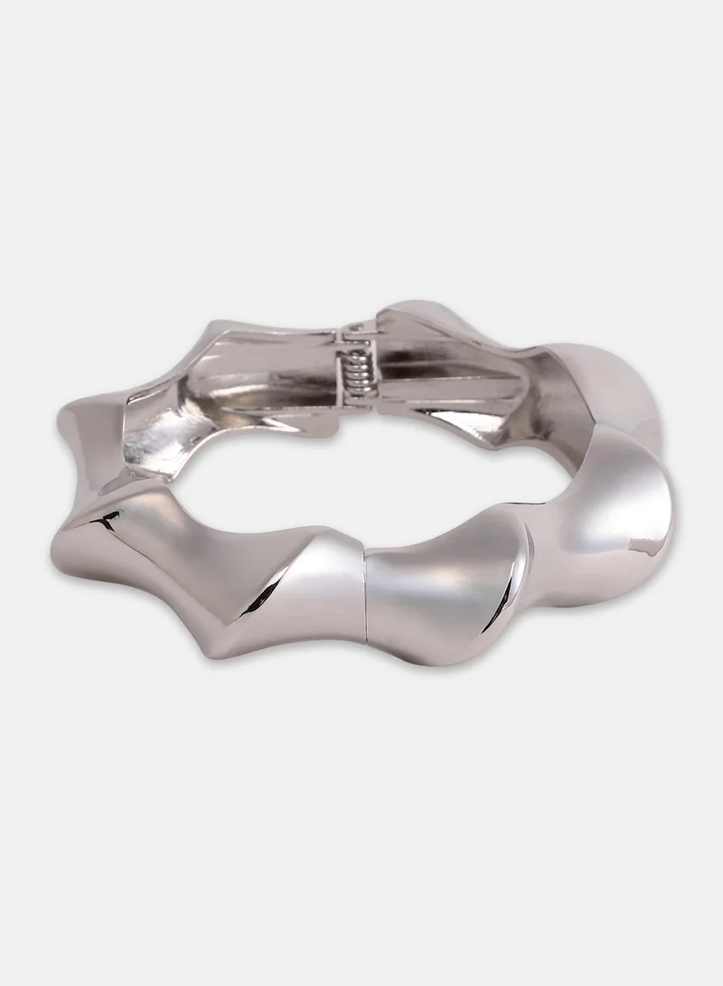 SOHI Chunky-Twist Bangle Artificial Bracelet Jewellery
