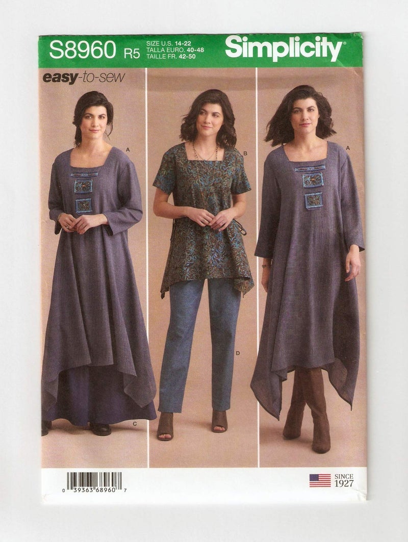 SIMPLICITY CREATIVE CORP SIMPLICITY PATTERNS 14-16-18-2, 14-16-18-20-22 - Image 1