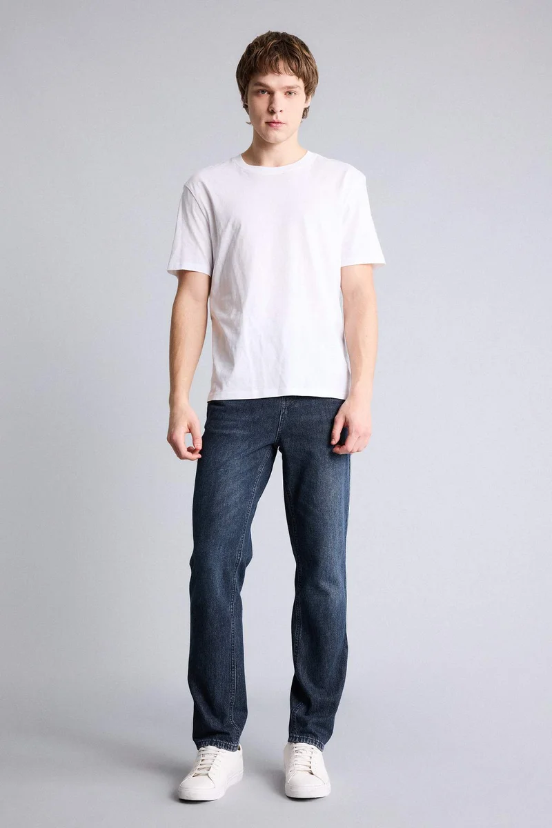 DeFacto Straight Fit Trousers