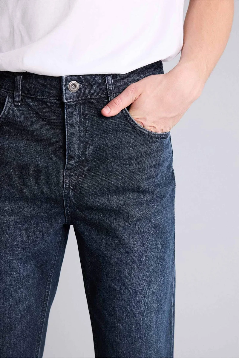 Defacto  Straight Fit Trousers for Men | Best Price UAE