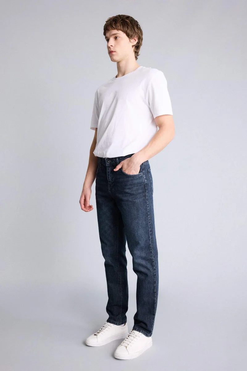 DeFacto Straight Fit Trousers