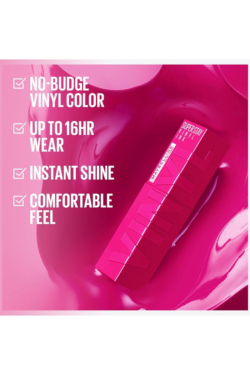 MAYBELLINE NEW YORK Maybelline New York Superstay VINYL Lipgloss INK  - 145 - Image 2