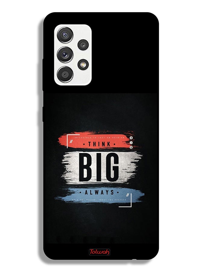 Tolwak Samsung Galaxy M32 5G Protective Case Cover Think Big Always - Image 1