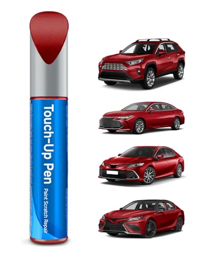 RSACET 3T3 Ruby Flare Pearl Touch Up Paint Compatible with Toyota Exact Match Touch Up Paint Car Scratch Repair - Image 1