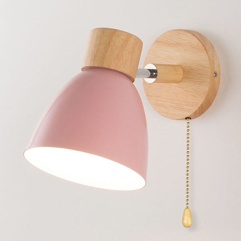 مصباح حائط LED بيضاوي، ABS، مفتاح لمس، E27 - Image 5