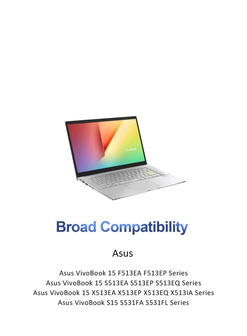 Terabyte بطارية لابتوب B31N1842 لأجهزة ASUS VivoBook S15 X513EQ X513EP X513EA X531F X531FA K531F S531F S531FA S531FL S5500F S5500FL V5050E V531F V531F V5311 FA V5311 FL Series B200-03440000 - Image 2