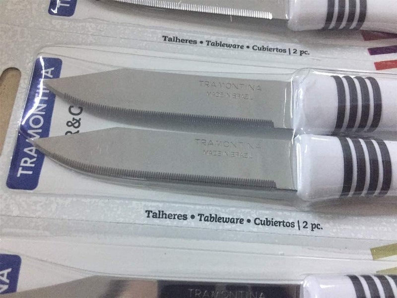 Tramontina Cor and Cor Paring Knives Set - 2 Pieces, Orange - Image 2