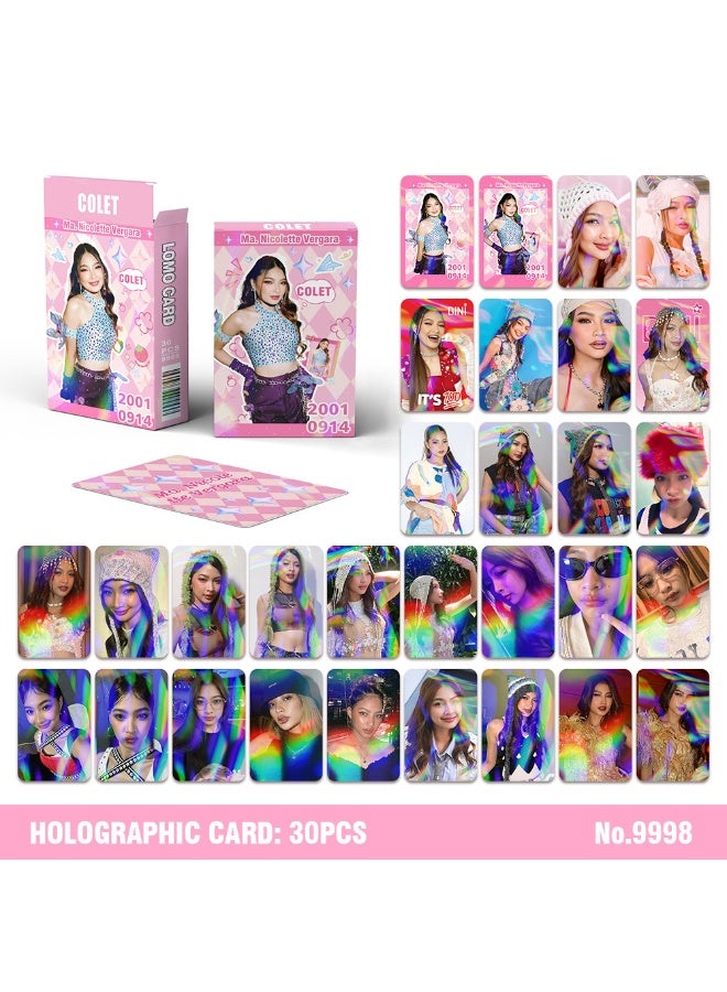 NIBEMINENT 30 Pcs Tpop BINI - COLET Lomo Cards Card For Fans Collection Gifts - Image 1