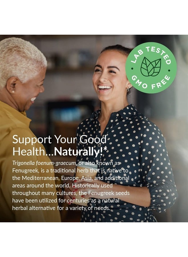 Futurebiotics - الحلبة بقوة إضافية 2400 مجم تدعم الصحة العامة والعافية، خالية من الكائنات المعدلة وراثيًا، 150 كبسولة نباتية - Image 1