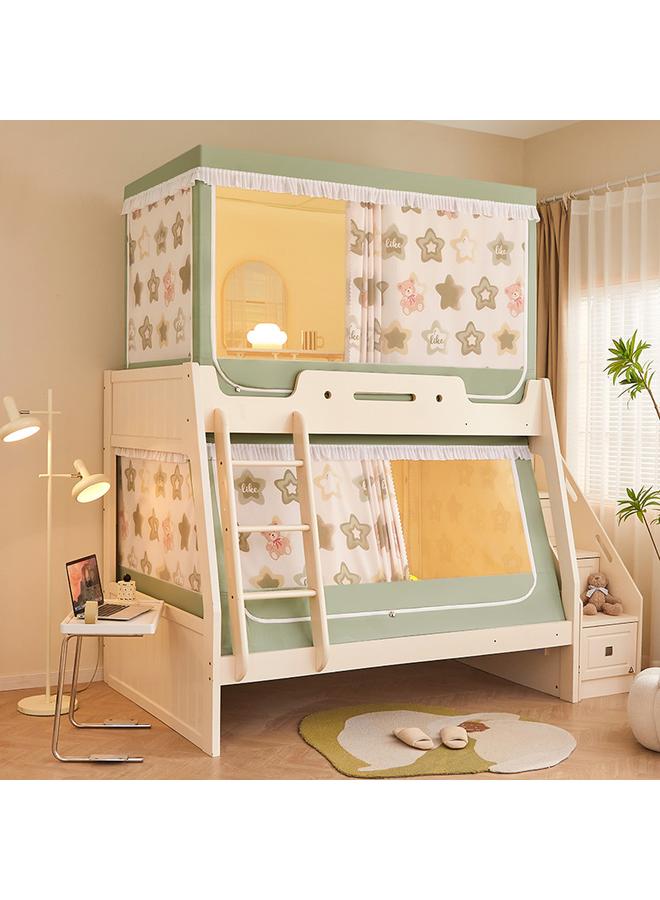 Bluejw Class A Maternal And Infant Grade Upper And Lower Bed Mosquito Net Bed Bed Mosquito Net Bookshelf Student Dormitory Shading Mosquito Net High Telescopic - Image 1