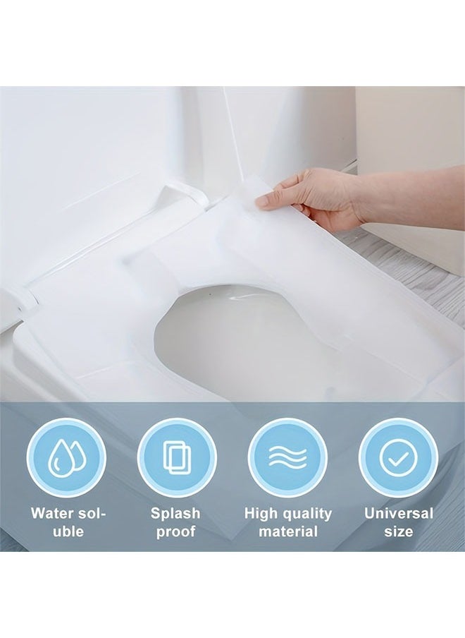 Generic - Disposable Toilet Seat Covers, Portable Perfect For Travel Outdoor Public Restrooms 20Pcs/2Packs - Image 1