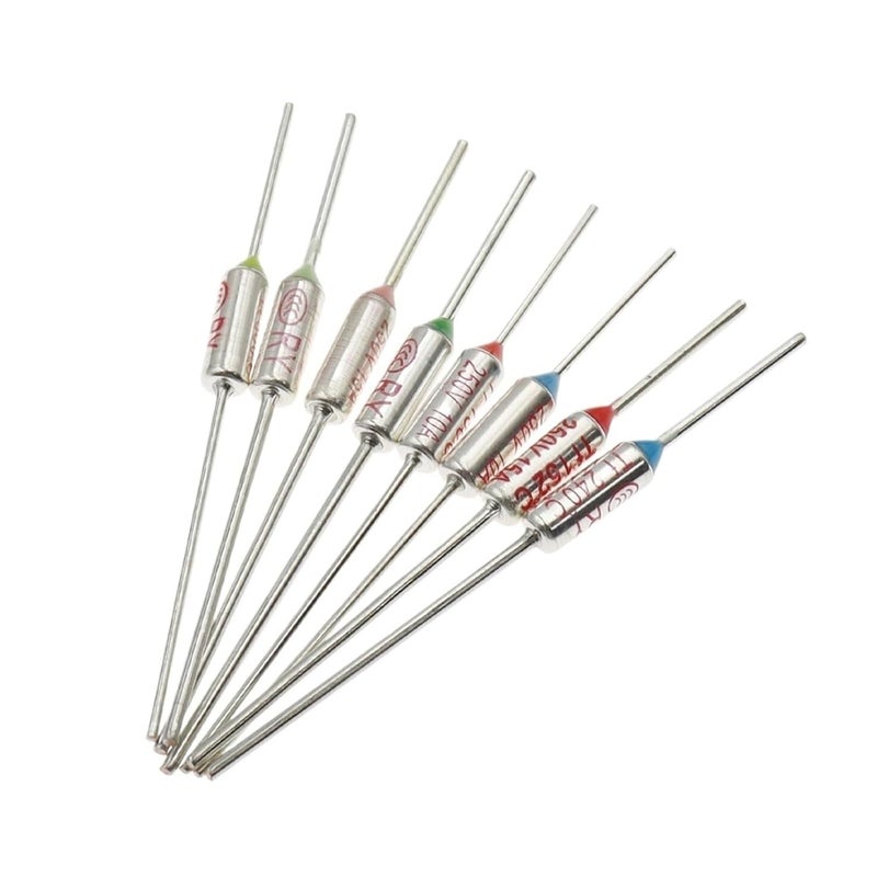 صمام حراري 15 أمبير 192 درجة 5 قطع 250 فولت حماية قطع درجة الحرارة - Image 2