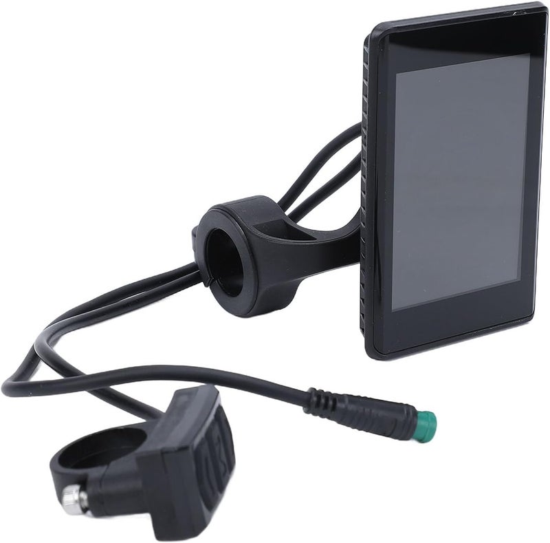 عداد شاشة LCD ملونة لدراجة كهربائية من RiToEasysports، USB 24V 36V 48V 60V عالمي مقاوم للماء مع موصل 5P، لوحة مستوى سرعة البطارية للسكوتر والدراجة النارية الكهربائية - Image 1