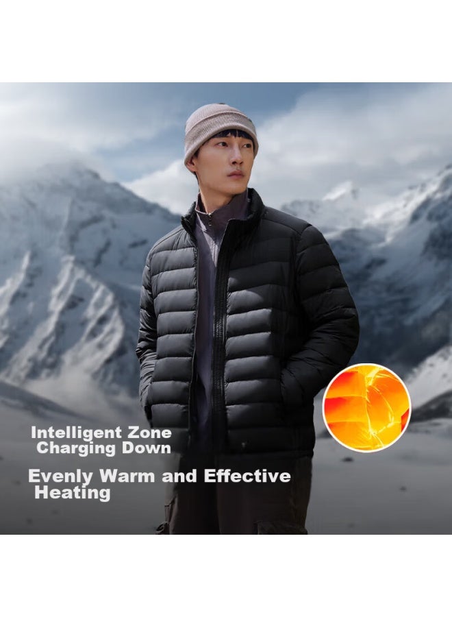 Pelliot Lightweight Down Jacket For Men, Windproof Coat With 800 Fill Power Goose Down, Warm Women's Inner Liner For Outdoor Jacket, Model 11340821, Black, Size M - Image 2