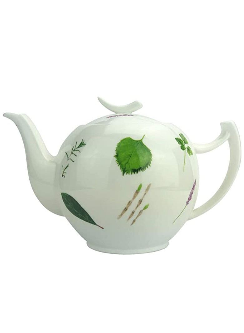 Tealand Microwave Safe Heat Resistant and Freezer Safe Smooth Surface Prima Vera Teapot 1 Liter  - Image 1