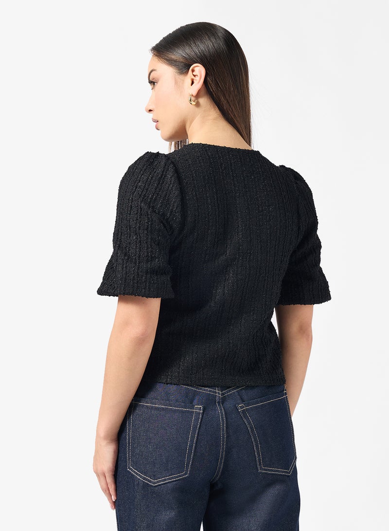 ONLY Onlpinja Front Open Cape Short Sleeve Cardigan - Image 2