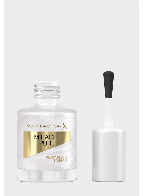 Max Factor Miracle Pure Nail Polish, Healing Crystal Collection - Opal Coat, 12ml