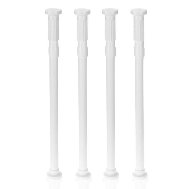 Roe Moe Telescoping Window Security Guard Bars Prevent Forced Entry extends from 1727 inches 4Pack