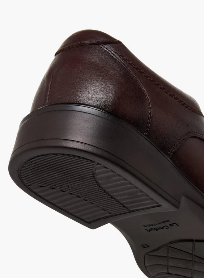 Le Confort BROWN Men Lace-Up Leather Derby Shoes for Men | Best Price UAE