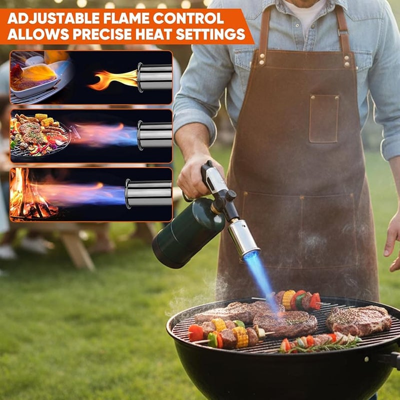 Professional Adjustable Flame Torch Gun For BBQ Grilling Searing Steaks 1 Pack - Image 5