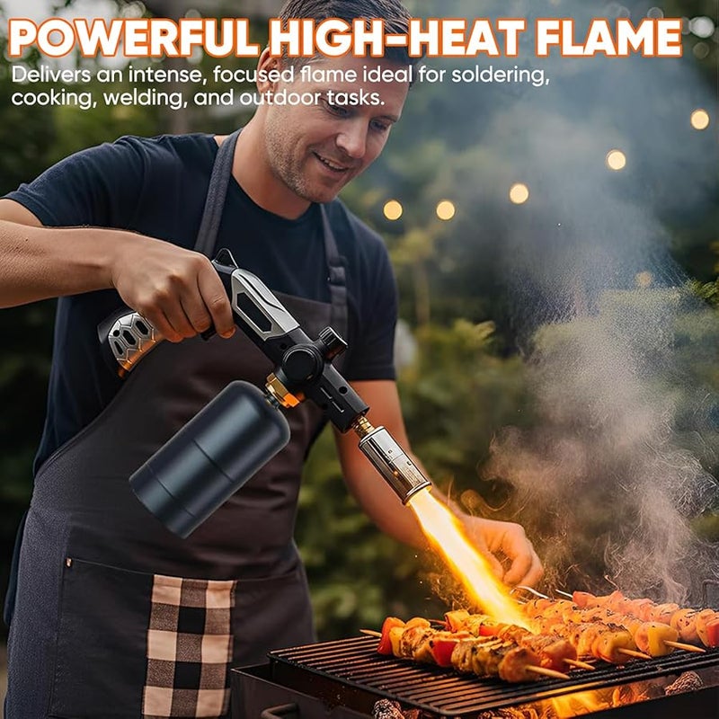 Professional Adjustable Flame Torch Gun For BBQ Grilling Searing Steaks 1 Pack - Image 3