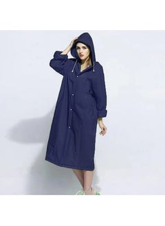 Size Xxl Super Luxury Eva Hooded Raincoat Waterproof 0.13MICRON - Navy Blue Color - pzsku/Z01F44A8A7D91395BF23AZ/45/_/1740576481/b575e11d-05e5-4145-bb07-64a036ebce9e