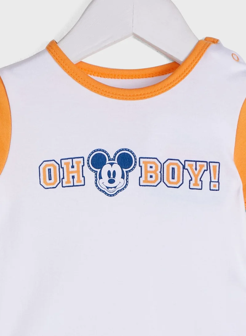 Disney Infant Mickey Mouse Bodysuit
